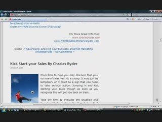Charles Ryder Shows You How to Kickstart Your Sales