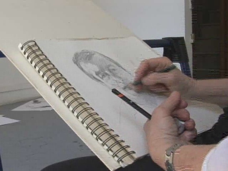 ilana vered dessine des portraits