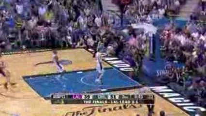 Trevor Ariza makes the steal and then heads the other way fo