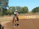 Franck Parans et Pat des romanes (Quarter horse) en reining