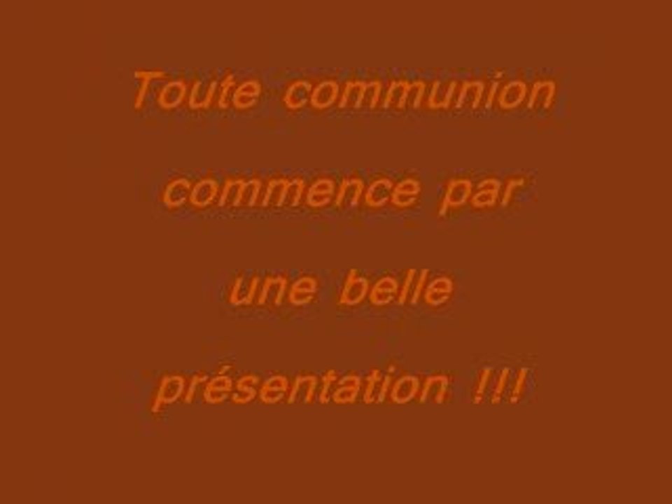 Video communion fiona