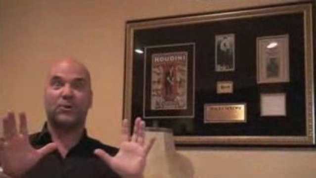 *Marshall Sylver* - Tour of his *Houdini* Room