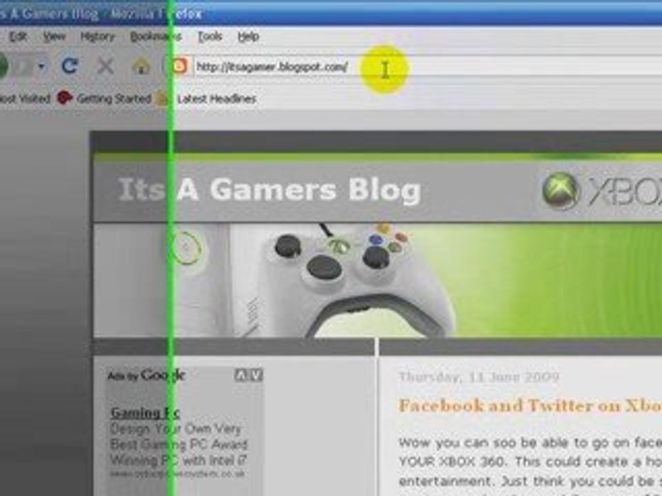 Its A Gamers Blog - Video Progress 1
