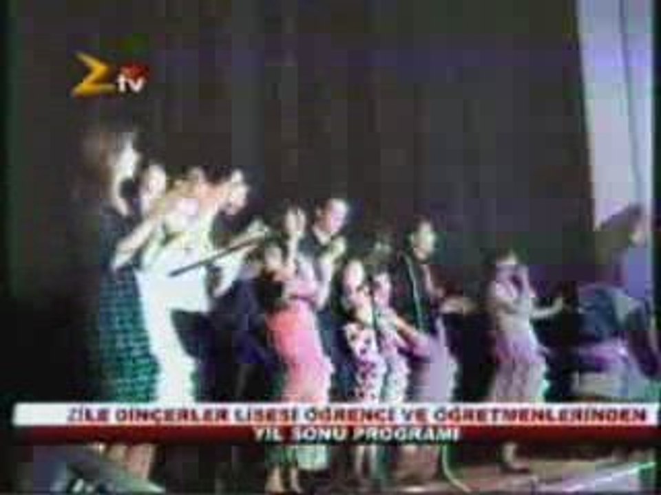 Zile dinçerler lisesi yıl sonu etkinliği