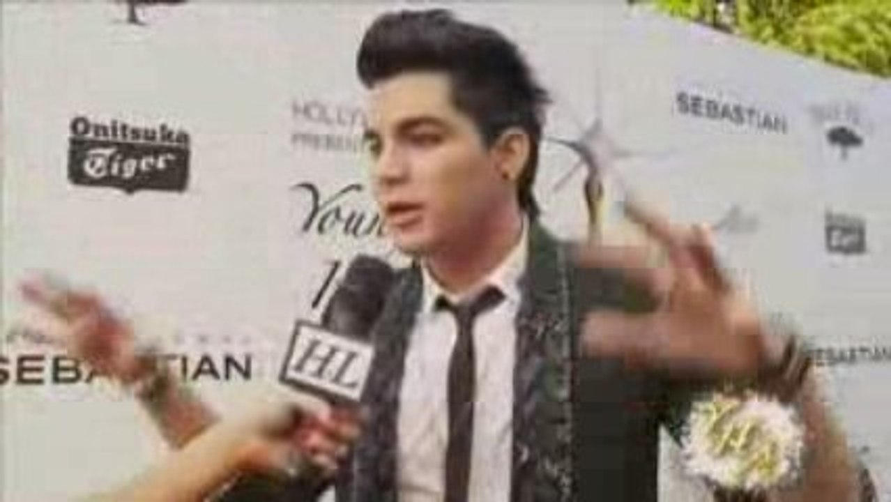 Adam Lambert at the Young Hollywood Awards 2009