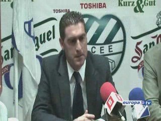 Presentació dels tècnics Pedro Dólera i Toni Cosano