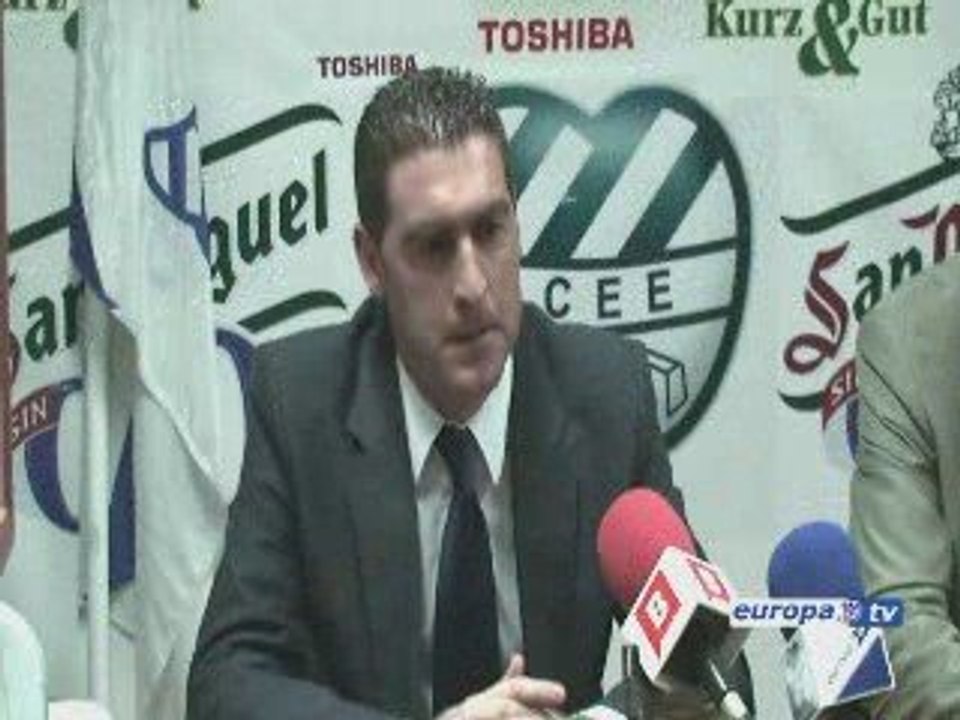 Presentació dels tècnics Pedro Dólera i Toni Cosano