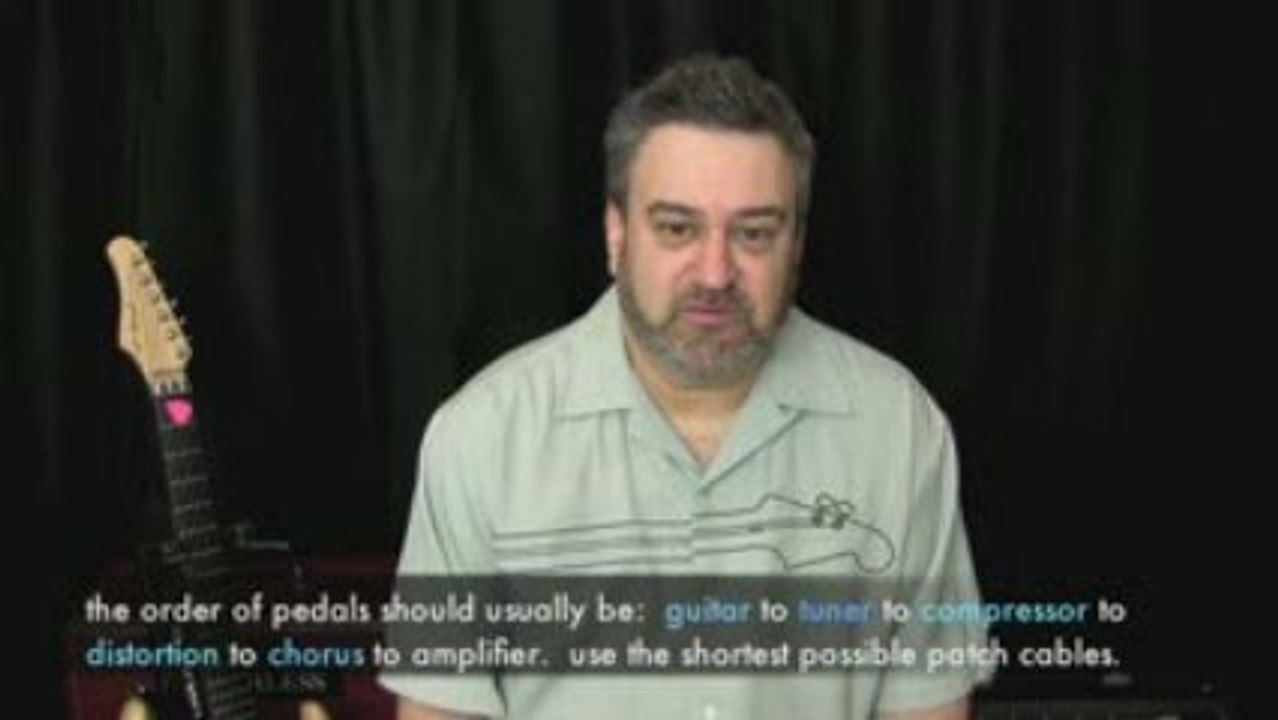 Guitar Effects Tutorial from www.GuitarbandDVD.org