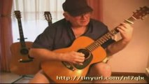 Amazing Talented Old Guy Playing Im Satisfied On The Guitar