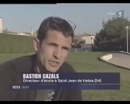 Bastien Cazals dans Le Mag sur France 3 Sud, 29 mai 2009