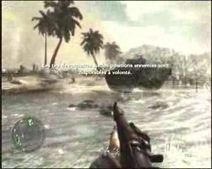 Laser gun dans COD 5 en campagne