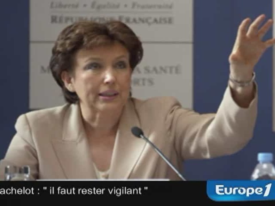 Bachelot - Grippe A: "il faut rester prudent"