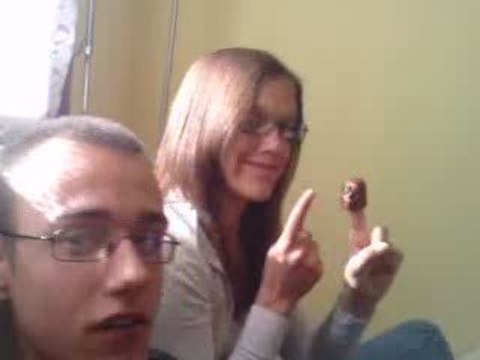 Jeje et nele pendan la nuit blanche