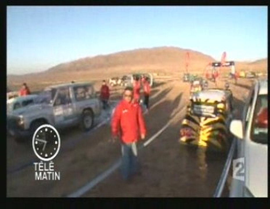 4L TROPHY - FRANCE2 - TELEMATIN - 05/03/2009