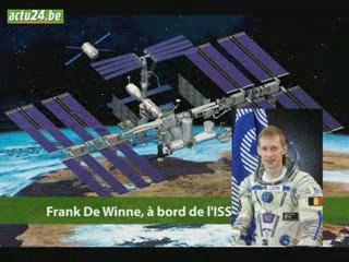 Actu24 - Allo la terre ? Ici Frank De Winne depuis l'ISS