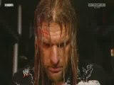 HHH  returns to destroy randy ted&cody on monday night RAW !