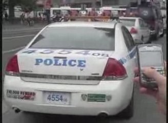 Police car hacking in NY