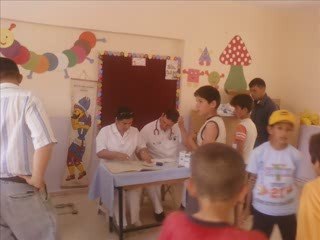 AKDOAĞAN KÖYÜNDE  SAĞLIK TARAMASI