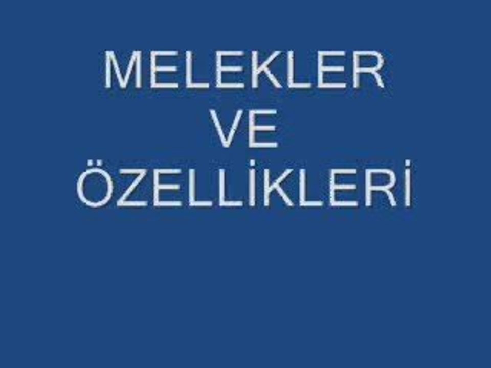 Meleklere Iman isitme Engelliler İçin Din Kültürü Dindersi