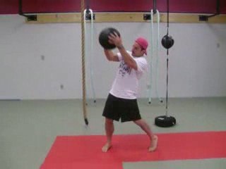 Fat Burning Medicine Ball Workout