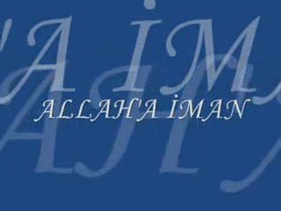 Allah'a iman- isitme Engelliler İçin Dindersi, Din Kültürü