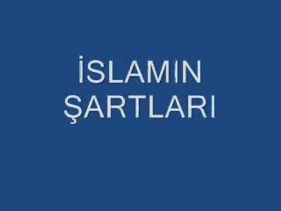 Islamin Şartları 1 - isitme Engelliler için Din kültürü