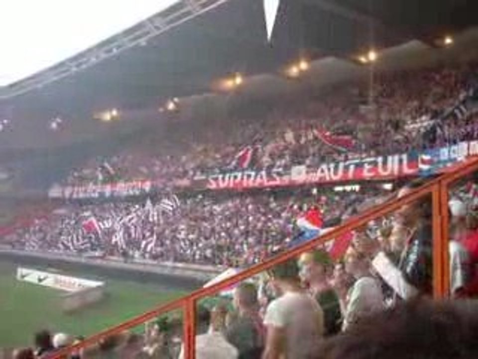 Paris-SG - Monaco vu des tribunes