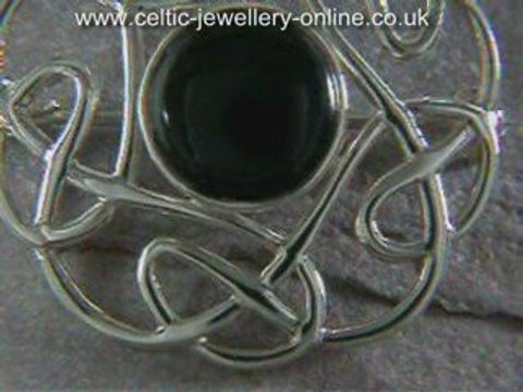 Celtic Brooch - silver DWA277