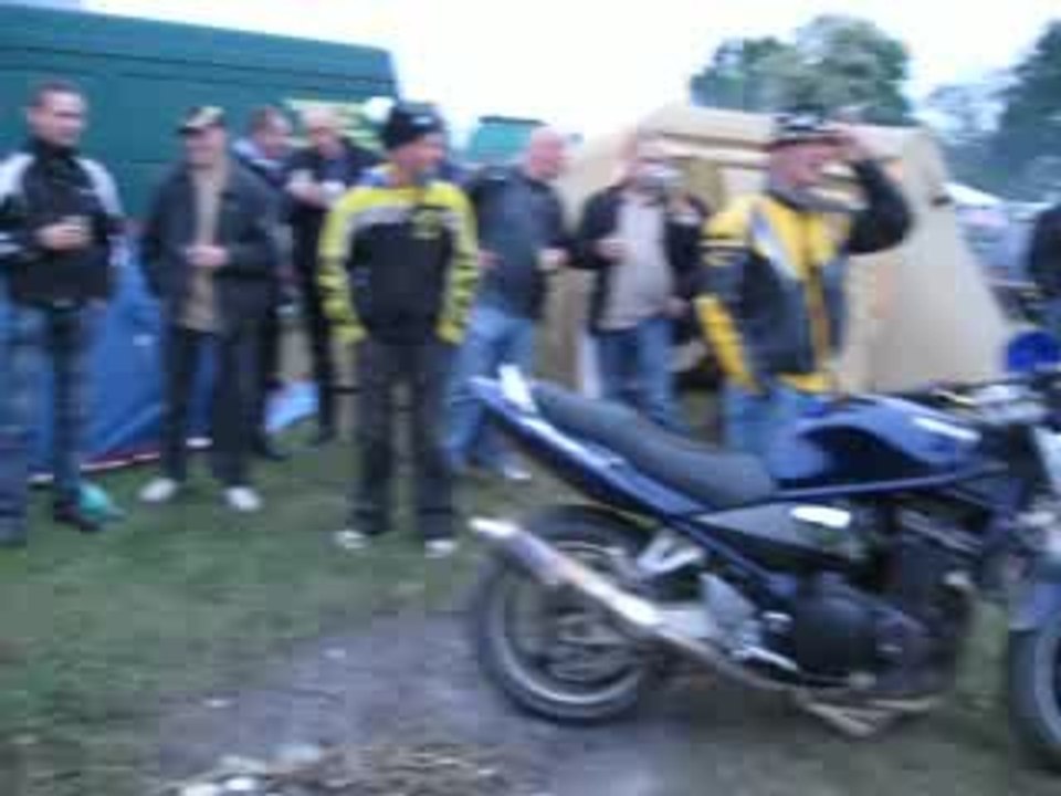 ruptures grand prix de France Mans GP 2009 bandit ZX9R