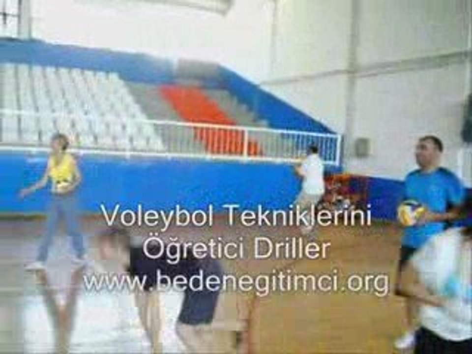 Voleybola Hazırlayıcı Alıştırmalar