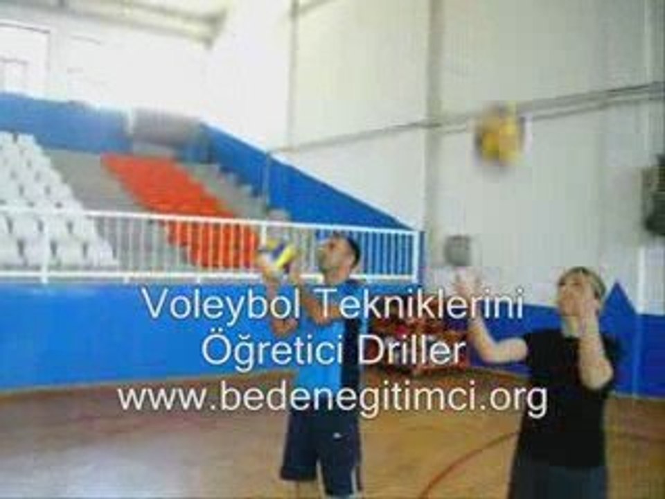Voleybola Hazırlayıcı Alıştırmalar 7