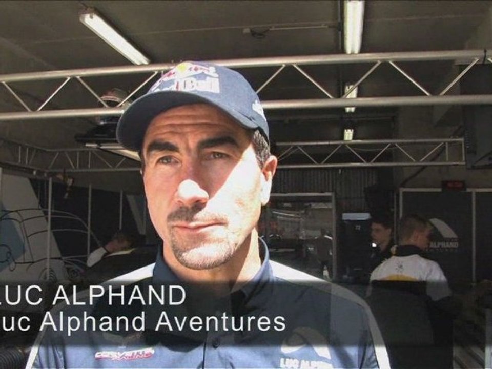 Le Mans 2009 - Interview Luc Alphand