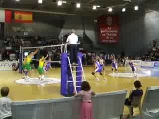 Phase de jeu France Brésil