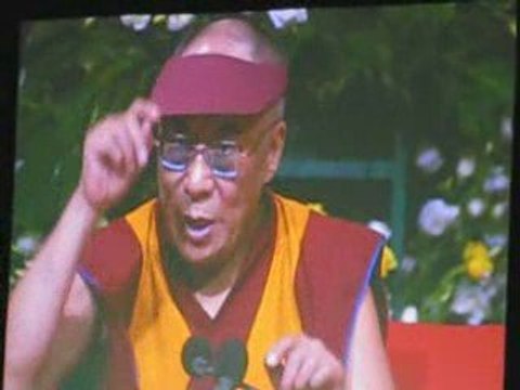 Le Dalaï Lama à Bercy