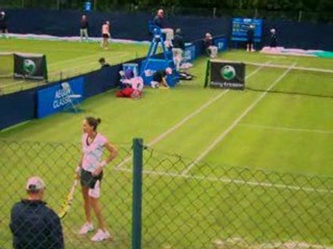 Arantxa Parra vs Eleni Daniilidou 6-3 6-6(4-2)