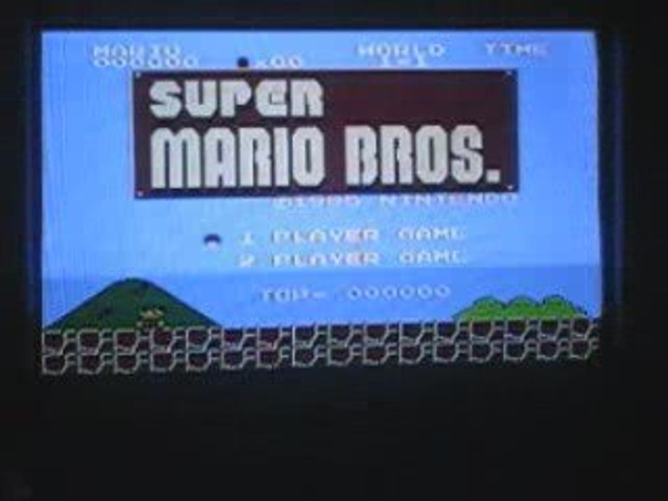 Video test de Super Mario Bros.