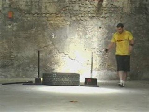 traning with sledge of sport 10kg , 20kg et 33kg