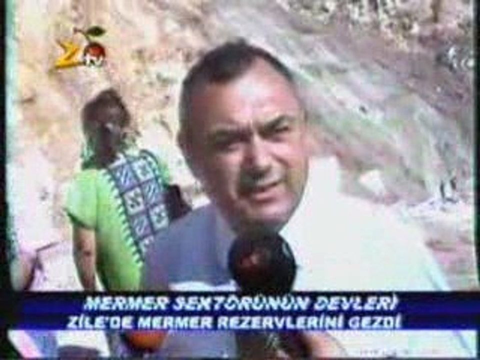 Zilede mermer sektörünün devleri mermer ocaklarını gezdiler