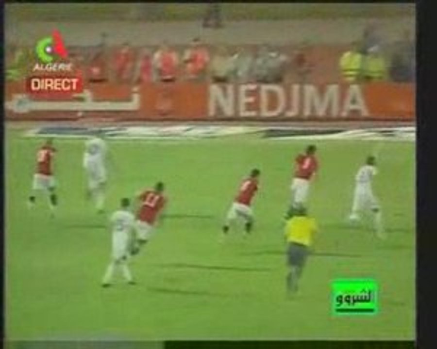3ème BUT de L'Algérie de Rafik Djebbour à la 77 Minutes