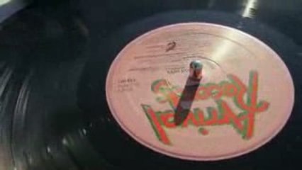 Fourmis sur un vinyle