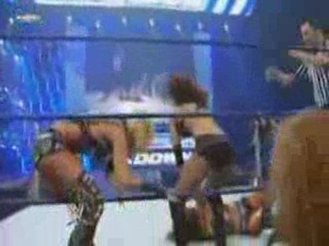 Smackdown Melina & Eve Torres vs. Layla & Michelle McCool