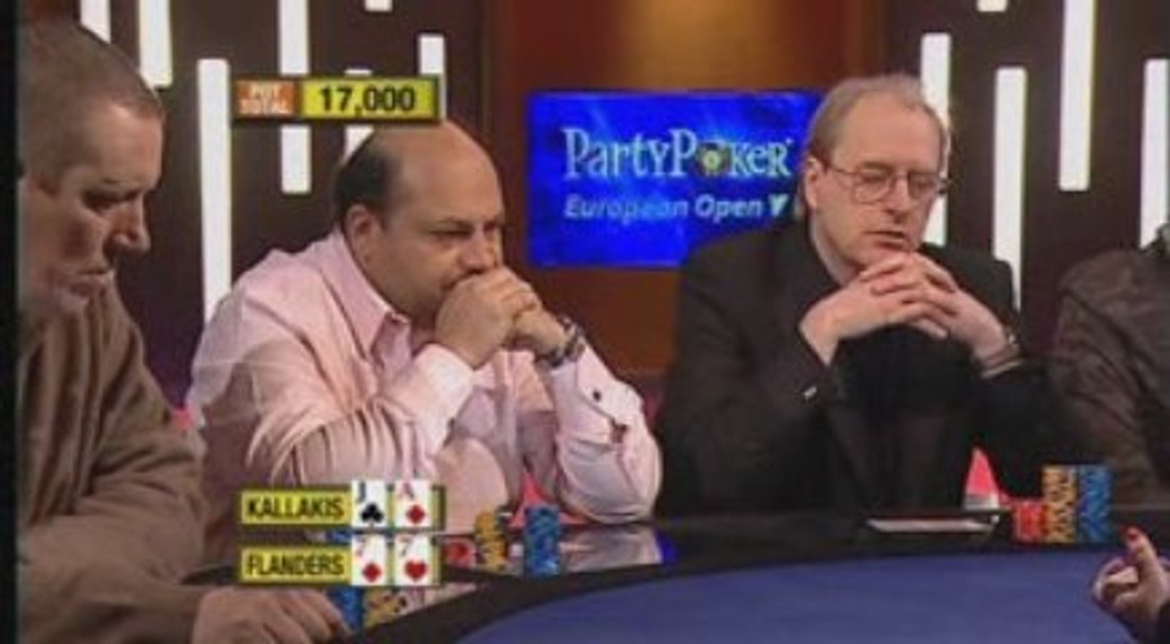 PartyPoker European Open V Ep.7 - 1/8 cardplayertube.com