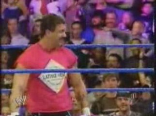 Eddie Guerrero remodels JBL's limo 09.12.04