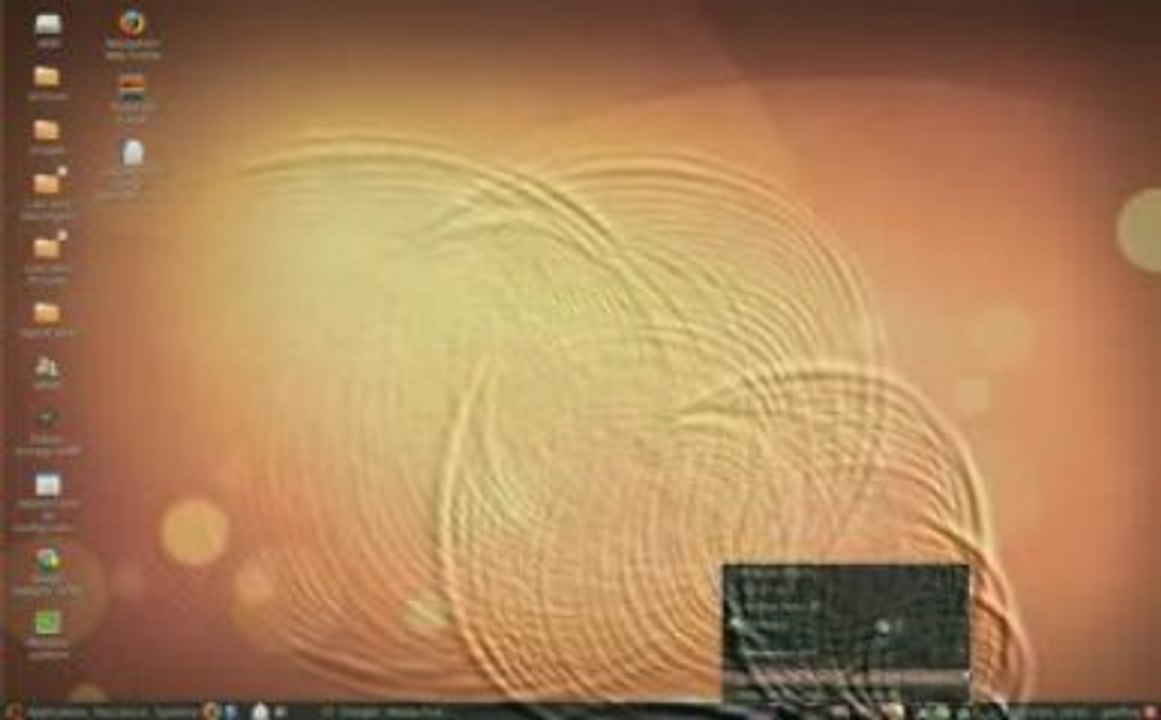 Ubuntu 9.04 Jaunty Compiz effects Test