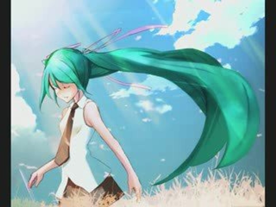 [Vocaloid] hatsune miku 太陽と菜の花