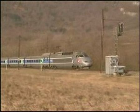 UM deTGV Réseau + Duplex sur un TGV Paris - Milan / Modane