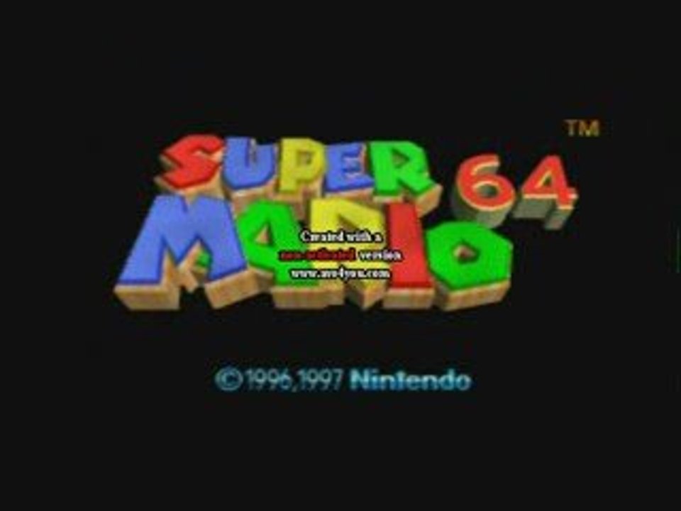 retrogametest super mario 64 (n64)