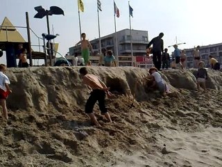 wall-flip a la plage