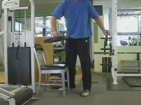 Athlé entrainement muscu lanceur disque Dariusz Slowik