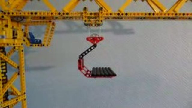 lego technic grue a tour ( chariot/treuil)